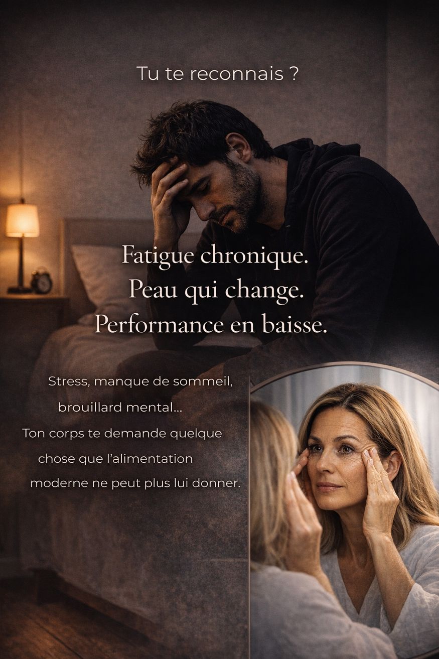Tu te reconnais ? Fatigue, peau qui change, performance en baisse